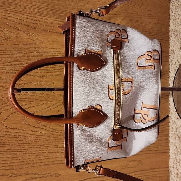 EUC Dooney and Bourke Monogram Small Handle Tote - Picture 6 of 7